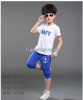 2015 fashionable new products, new hybrid two-piece, t-shirts and shor