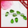 Cheap price colored drop cut gemstone cz beads