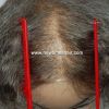 super thin skin v loop men's toupee