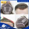 100% human hair lace base invisible hairline men's toupee 