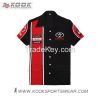 Customized sublimation motor racing shirts racing shirts