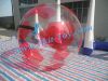 Kids red funny water walking ball for summer party
