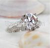 2015 Sale Fine Jewelry Sterling Jewelry Xmas 1ct 14k Plated Ring 925 B