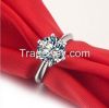 2015 New Vintage Brilliant 2ct SONA Synthetic Ring For Lady 925 Sterli