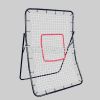 Metal frame baseball batting rebound net for training