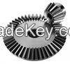 durable steel cylindrical differential bevel gear with hobbing service