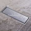 304 brushed nickel solid stainless steel square anti-odor floor drain
