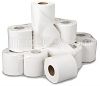 white toilet tissue paper roll