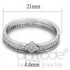 Jewelry Wholesale 925 Sterling Silver AAA Grade CZ Wedding Ring Sets