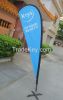 double printing feather flag, feather banner, bow flag , bow banner