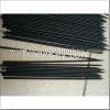 Dyed black U-shape bow bamboo flower sticks with waxed one end pointed for gardening