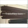 Dyed black U-shape bow bamboo flower sticks with waxed one end pointed for gardening