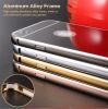 LETSVIEW Apple iPhone 6 & Plus Case,Luxury Air Aluminum Metal Bumper Detachable + Mirror Hard Back Case Two in One Cover Ultra Thin Frame Shell Housing Bags