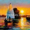 Art painting on canvas for sale art wall decoration stickers sea scene