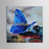 High quality Wall sticker oil painting wallpaper butterfly abstract