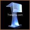 Guihe high quality acrylic podium, pacrylic pulpit