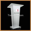 Guihe high quality acrylic podium, 2015 new plexiglass pulpit