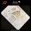 Mixed Gold & Sliver metallic temporary tattoo sticker / waterproof tattoo sticker