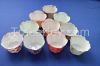 Muffin cups, PET film baking cups, curling baking cups, baking curling cups