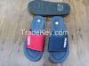 Rubber outsole for man Net cloth outdoor slipper