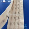 3rows Bra hook and eye tape by meter for corset/underwear