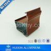 Kinds of Wooden Grain Surface Aluminum extruded profiles 6063-T5 alloy