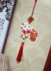 Chinese knot plastic car hanging ornament