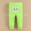 Animal Embroidered PP Pants