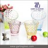 fancy colorful glass drinking ware pint glass cup