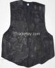 Sleeveless Leather Jac...