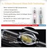 NSSC high lumens hid bulb 3 years warranty xenon headlight bulbs with emark