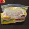Food Grade Material Reclosable Leak Resistant Slider plastic bag