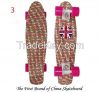 Water Transfer Print Penny Board For Flower