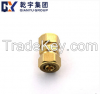 F1 Brass compression fitting equal strainght union