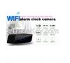 Wifi hidden camera clock P2P clock camera remote control nanny camera