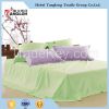 fish and lotus designed Plain cotton embroidery 4pcs bedding set