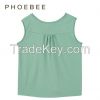 Sleeveless Children Clothes for Summer by Cotton