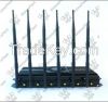 High Power 80Watts 6 Bands Cellphone GPS Wifi 4G Jammer For Small Prison and Huge Office