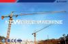 QTZ160 Large Topless construction Tower Crane self - lifting Yellow / Red / Blue
