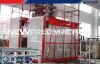 Single Or Double Cage Construction Hoist Sc200/200 , 4000Kg Capacity