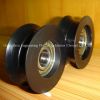mc nylon PA engineering small plastic pulley with molding injection