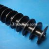 engineering Plastic custom UHMW-PE Screw with Good Self-Lubrication