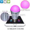bluetooth rgb e27 led bulbs lights with wireless dimming switch