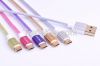 Fabric braided USB cable with Aluminum Alloy Shell for mobile phone