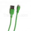 Fabric braided mobile phone cable for iphone 5/6 10 colors 1m2m3m