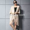 Wholesale Europe/USA style fashion cardigan women sweater with fringes