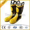 Metal Toes Shoe Insulating Waterproof Fire Fighter's boots Fire Boots