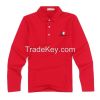 wholesale fasshion cotton spandex men polo shirt