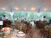 wedding marquee with t...
