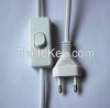 power cords with switch for lamp